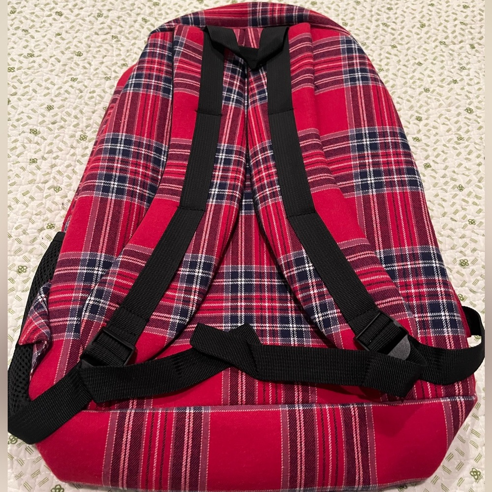 Backpacker Red Plaid Backpack - Picture 5 of 8